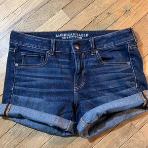 American Eagle Outfitters denim jean shorts size 8